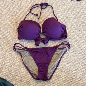 Victoria's Secret Deep Purple Bikini
